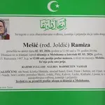 Preminula je Ramiza Mešić
