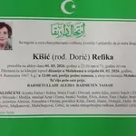 Preminula je Refika Kišić