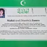 Preminula je Zumra Malkić