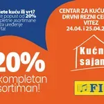 Ne propustite Kućni sajam u FIS Vitezu: 20% popusta na kuću i vrt