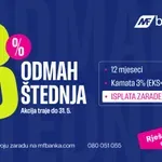 Zaradite prije nego što počnete štedjeti: uzmite 3% kamate unaprijed!