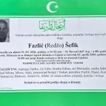 Preminuo je Šefik Fazlić