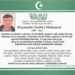 Preminuo je Muhamed Mujabašić