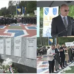 Polaganjem cvijeća i vijenaca na spomen-obilježjima na Slanoj Banji obilježen 16. maj – Dan tuzlanskih jedinica (VIDEO)