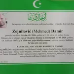 Preminuo je Damir Zejnilović
