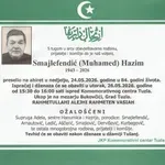 Preminuo je Hazim Smajlefendić