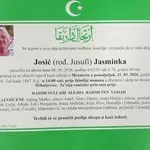 Preminula je Jasminka Josić