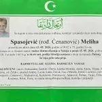Preminula je Meliha Spasojević