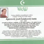 Preminula je Izeta Ajanović