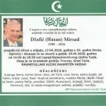 Preminuo je Mirsad Džafić