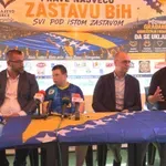 U Tuzli predstavljen projekat ”Svi pod jednom zastavom”: Najveća zastava BiH bit će raširena na Trgu slobode