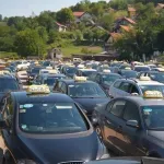 Taksi prijevoznici u Tuzli održali mirne proteste (VIDEO)