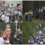Sto kilometara nade i boli: Kolona sjećanja ide prema Potočarima (VIDEO)
