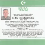 Preminuo je Nedim Hodžić