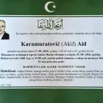 Preminuo je Aid Karamuratović