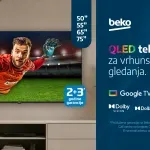 Beko televizori ponovo u BiH: poznati brend vraća se u dnevne sobe u savremenom QLED izdanju