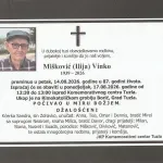Preminuo je Vinko Mišković