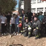 Pokazna vježba evakuacije u Turističko ugostiteljskoj školi (VIDEO)