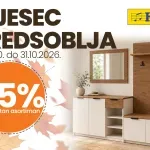 U FIS-u  ostvarite 15% popusta na sav namještaj za predsoblja do kraja desetog mjeseca