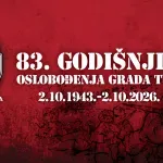 Čestitka gradonačelnika i predsjedavajuće Gradskog vijeća Tuzle – 2. oktobar, Dan oslobođenja Tuzle
