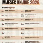 "Mjesec knjige 2026" od 14. oktobra do 20 novembra u NUB "Derviš Sušić" Tuzla