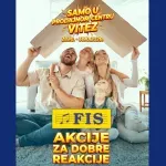 Velika FIS akcija: Popusti do 20% na namještaj, bijelu tehniku, odjeću, igračke i brojne proizvode za dom!