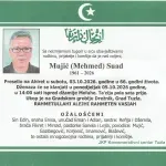 Preminuo je Suad Mujić