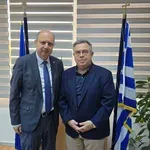 Συνάντηση του Γραμματέα της Αποκεντρωμένης Διοίκησης Μακεδονίας – Θράκης Δημήτρη Γαλαμάτη με τον Πρύτανη του ΑΠΘ Κυριάκο Αναστασιάδη