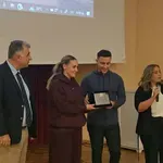 Άννα και Διονύσης Κορακάκης στο Μουσικό Σχολείο Δράμας για την Πανελλήνια Ημέρα Σχολικού Αθλητισμού