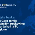 Svjetska banka: Crna Gora ima najniže troškove prekograničnih plaćanja prema EU