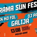 Najveći glazbeni događaj u Rami ovog ljeta – 2. Rama Sun Fest 13.8. u Prozoru!