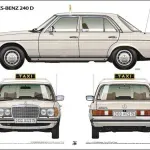 Njegova ‘ekselencija’ kralj taksista: Mercedes W123 240D