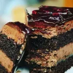 Čokoladna torta s malinama