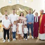 Čapljina: Kršteno sedmo dijete u obitelji Falak