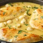 Ovaj kremasti umak savršen je dodatak uz pečena pileća prsa, začas ga možete napraviti na tavi