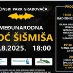 Noć šišmiša u PP-u Grabovači: Šetnja s detektorom za šišmiše i noćni obilazak špilje Samograd