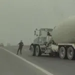 Za dlaku izbjegao fatalnu nesreću na mostu, umalo ga je pokosio kamion