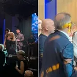 Poznati Hrvat raspametio se na Cecinom koncertu, ljubio joj ruku: U transu se popeo na stol i poderao košulju