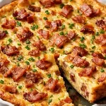 Sir i slanina u oblaku mekog tijesta: Francuski recept za brzinsku sočnu pitu