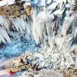 Majka Priroda stvara najbolja remek-djela, ovi ledeni slapovi sjajan su dokaz