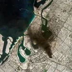 FOTO Objavljene satelitske snimke otkrivaju razmjere udara na Dubai