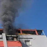 Gorjela zgrada u Zagrebu: Ozlijeđen muškarac