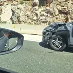 FOTO Nesreća na autocesti: Sudarili se automobili na izlazu iz tunela
