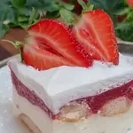 Ovo je fantastičan recept! Pripremite brzinski kolač s pudingom i jagodama