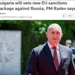 Po Orbanu Radev? Bolgarija bo uveljavila veto na nov paket sankcij EU proti Rusiji