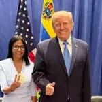 Trump se je srečal z zloglasno predsednico Venezuele, 31 ton venezuelskega zlata pa romalo v ZDA
