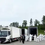 Začela se je izmenjava mrtvih: Rusija izročila Kijevu trupla 1212 ukrajinskih vojakov (VIDEO)