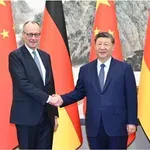 Srečanje Xi Jinping - Friedrich Merz v Pekingu: Kitajska podpira Evropo v njenih prizadevanjih za večjo avtonomijo