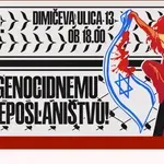 Protest in zahteve ob odprtju veleposlaništva Izraela v Ljubljani