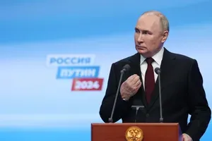 Putin prepričljivo zmagal, to je povedal o vojni v Ukrajini, diverzijah, prihodnosti in »sanitarnem območju«